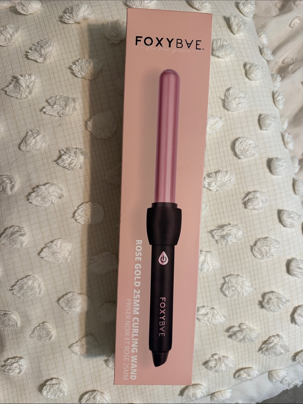 Foxy Bae curling wand, new in box